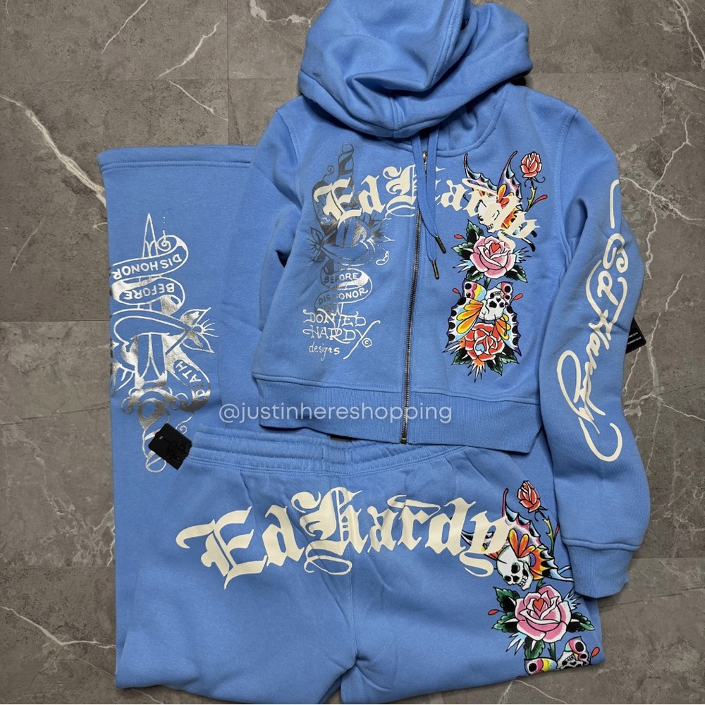 Ed Hardy Set Tracksuit